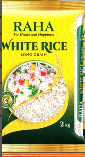 Raha White Rice 2KG