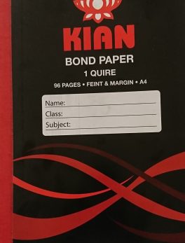  1 Quire Counter book Bond 90 pages