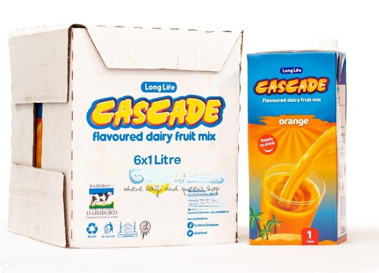 Dairibord Cascade Orange 6 x 1L ( All Variants )