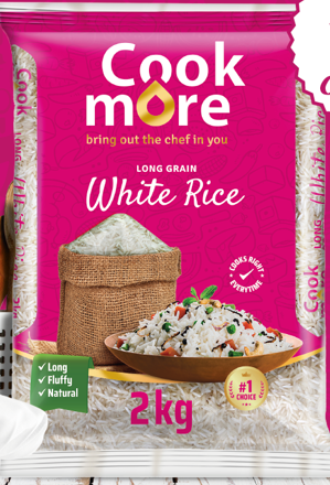 Cookmore White Rice 2KG x 10