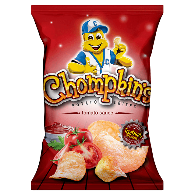 Chompkins Potato Crisps Assorted 100g  