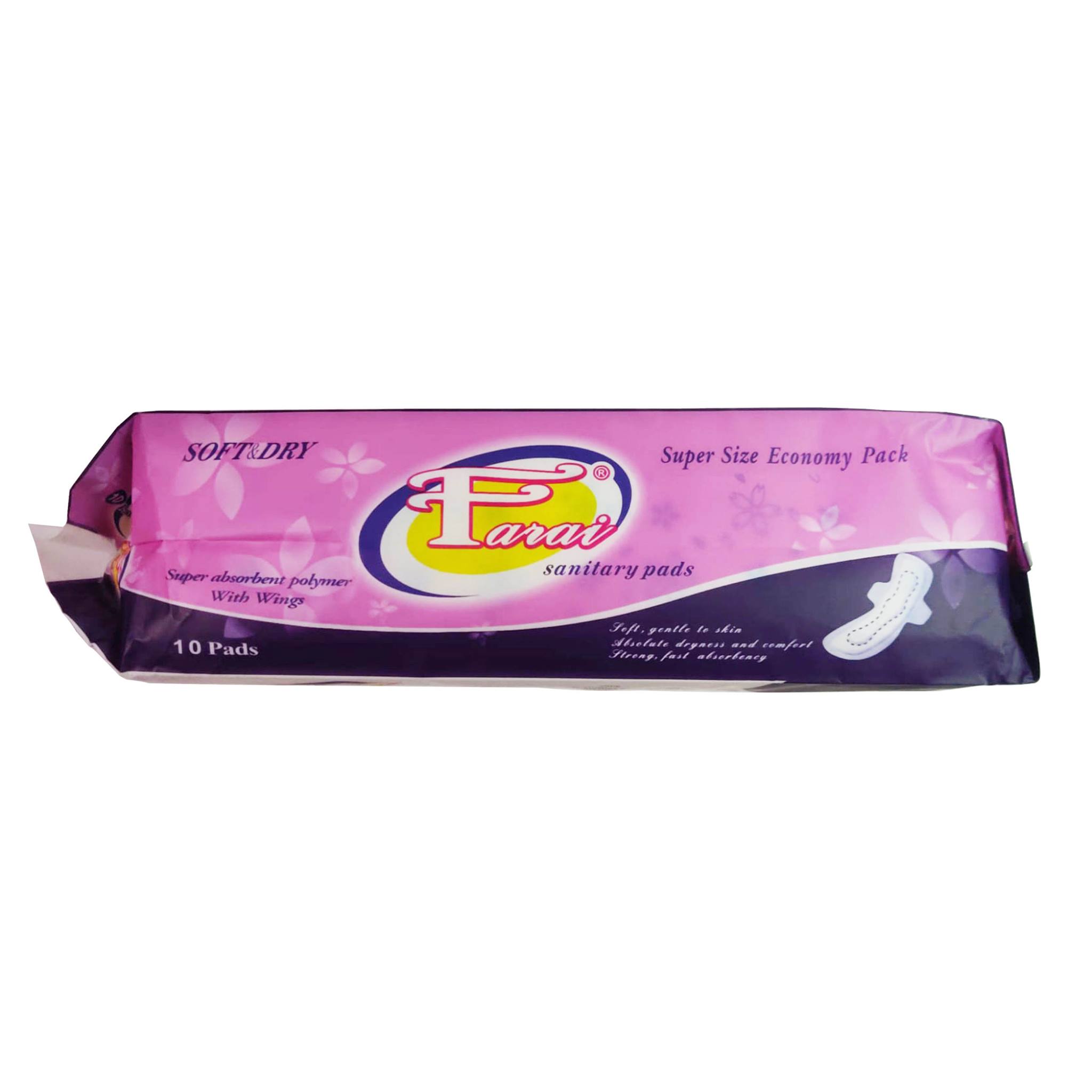 FARAI COTTON SANITARY PADS ECONOMY 9S