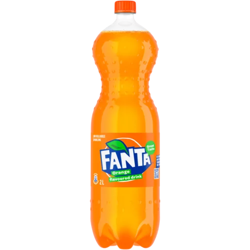 Fanta Orange Soft Drink 2L